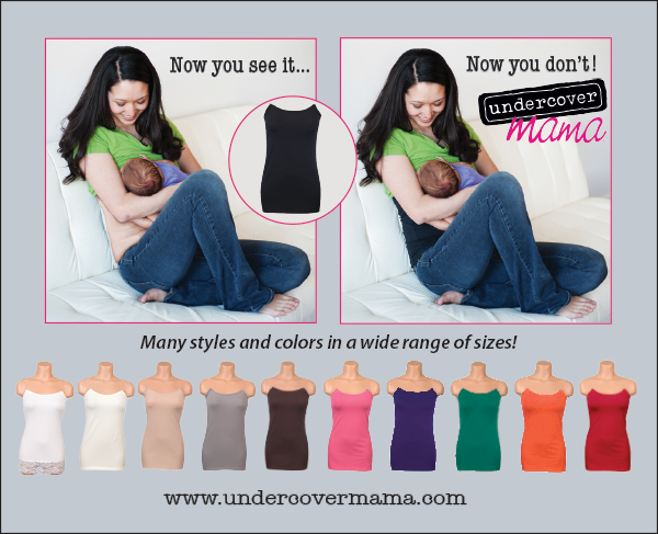 Undercover Mama, Make ANY Shirt a Nursing Shirt